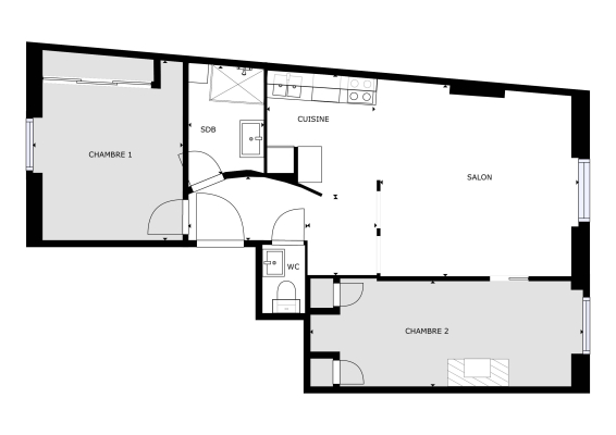 Plan des chambres